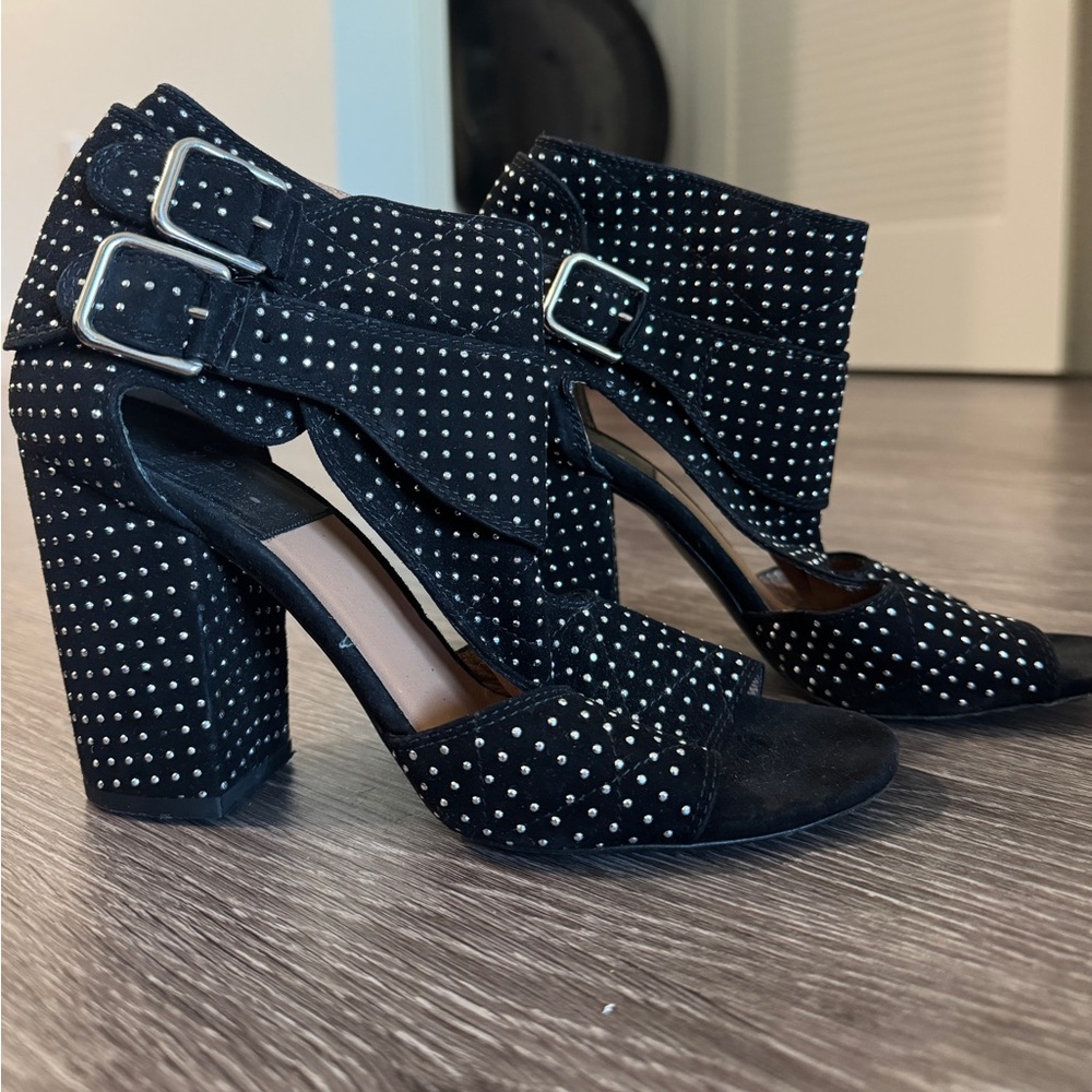 Laurence Dacade Sparkly Block Heels